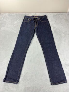 Nudie Jeans Men's Sz 31 W X 30 L Grim Tim Dry Ring NJ1000298 100% Organic Cotton